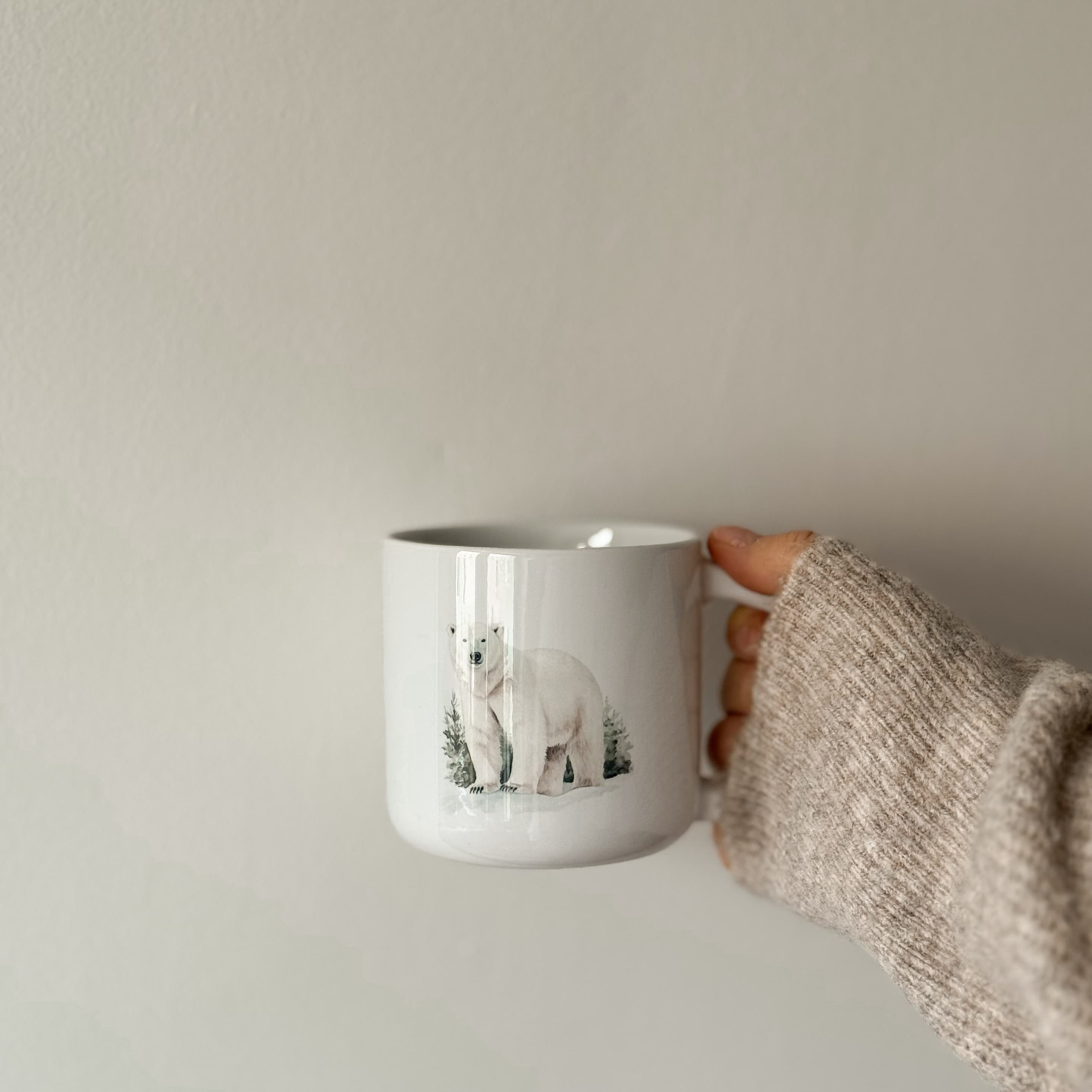 WINTER - kubek ceramiczny z nadrukiem