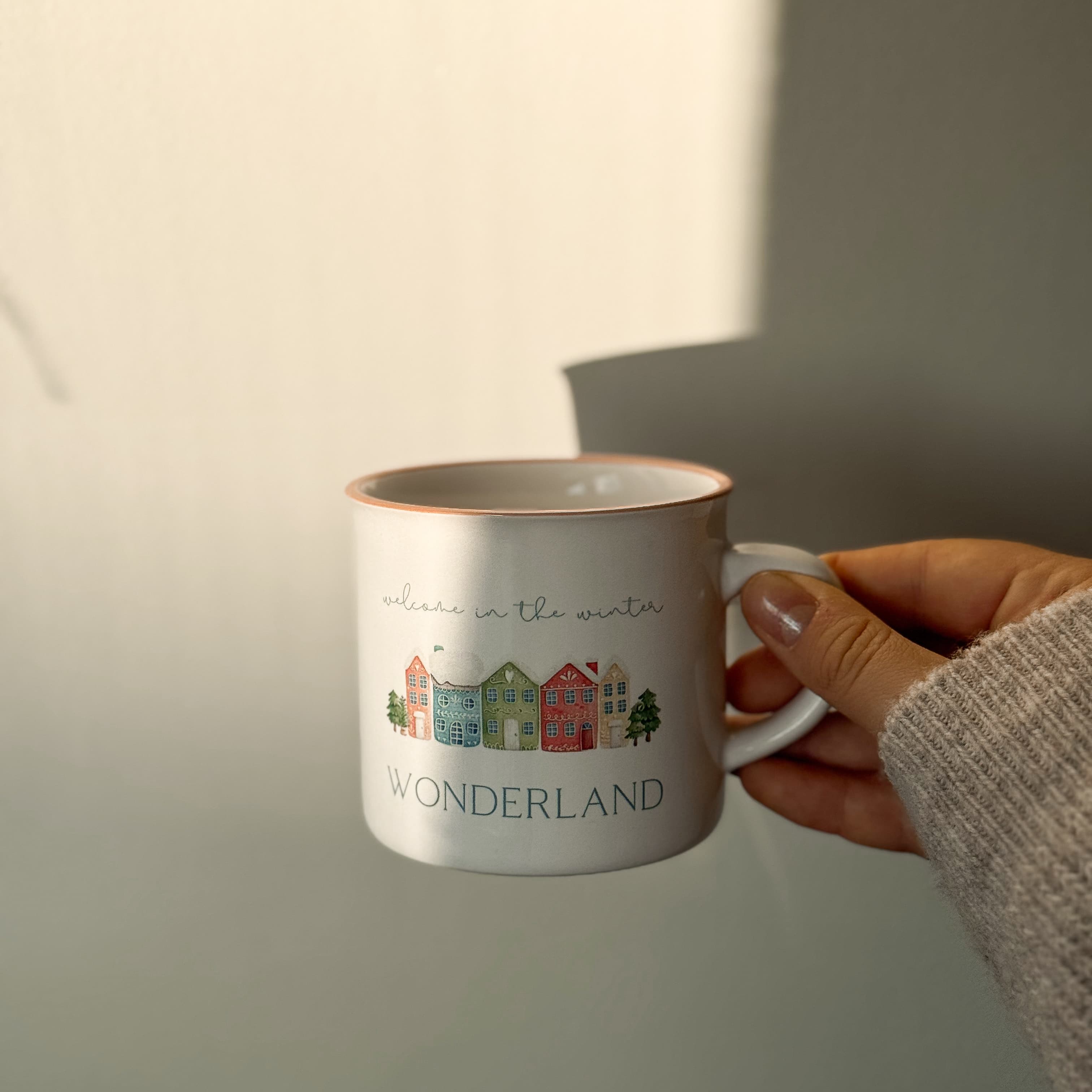 WINTER - kubek ceramiczny z nadrukiem